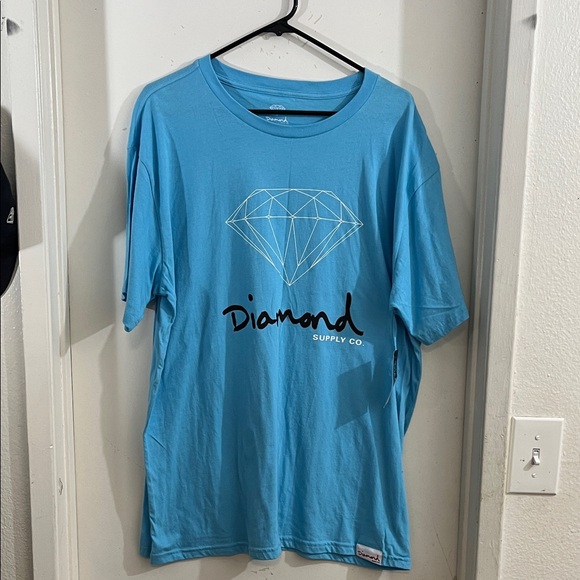 Diamond Supply Co. Aqua Tee with Diamond Graphic - Picture 1 of 5